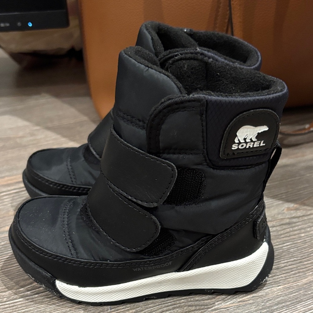 Sorel Kids Black Snow Boots